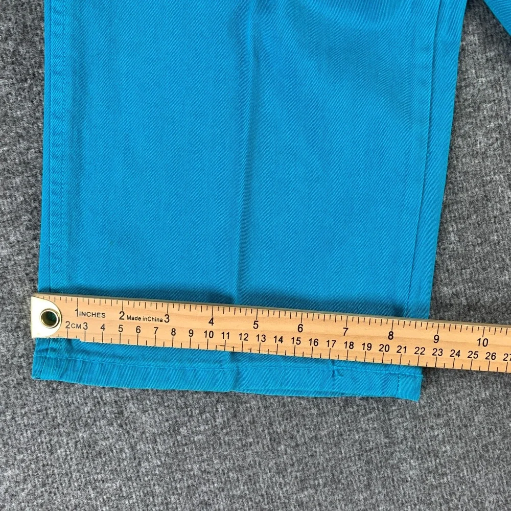 Vintage Polo Ralph Lauren Double Pleat Pants Men 31x35 Blue Old Money 90's USA